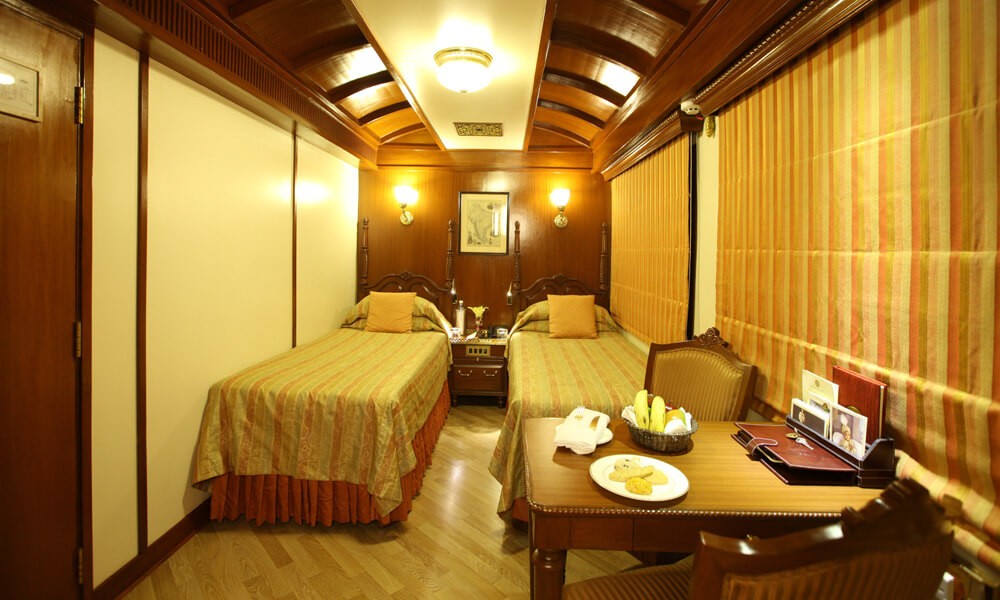 maharaja train  interior